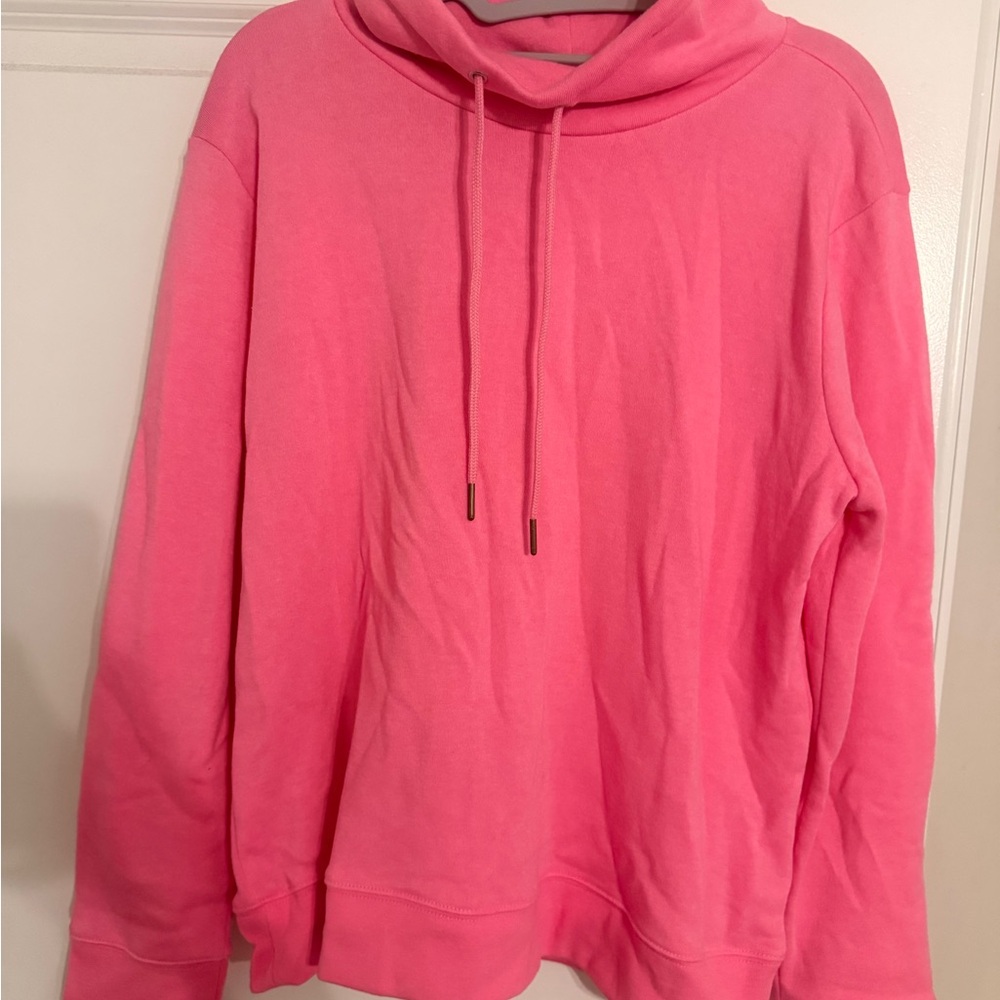 J. Crew Vibrant Pink Hoodie